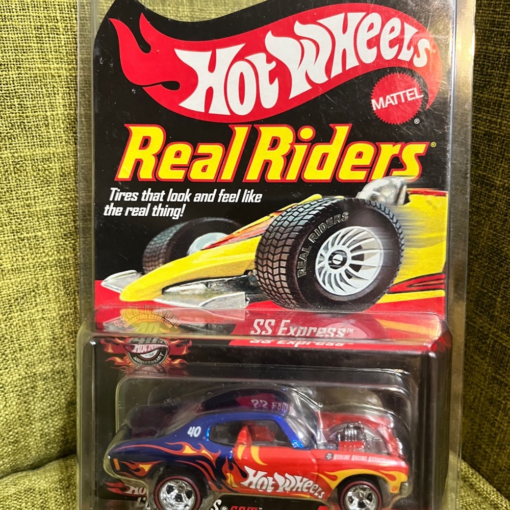 Hot Wheels Real Riders SS Express with protector.